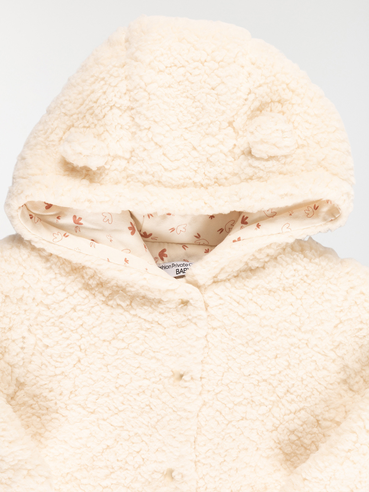 Manteau doux à capuche fille (3-36M) Manteau doux à capuche fille (3-36M)