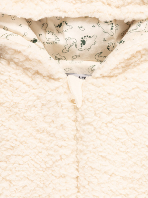 Manteau doux à capuche...