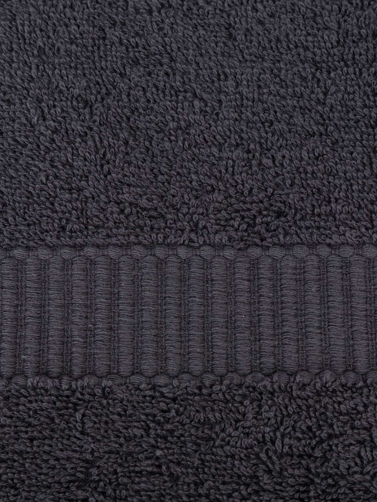 Serviette de toilette gris 50 x 90 cm