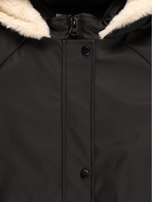 Ciré à capuche fille noir...