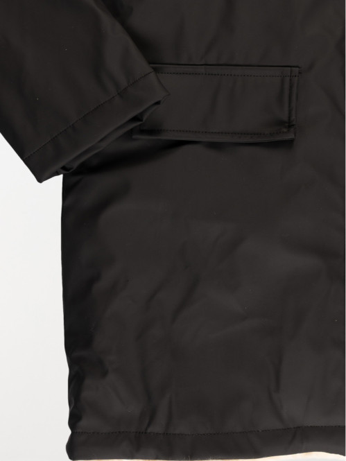 Ciré à capuche fille noir...