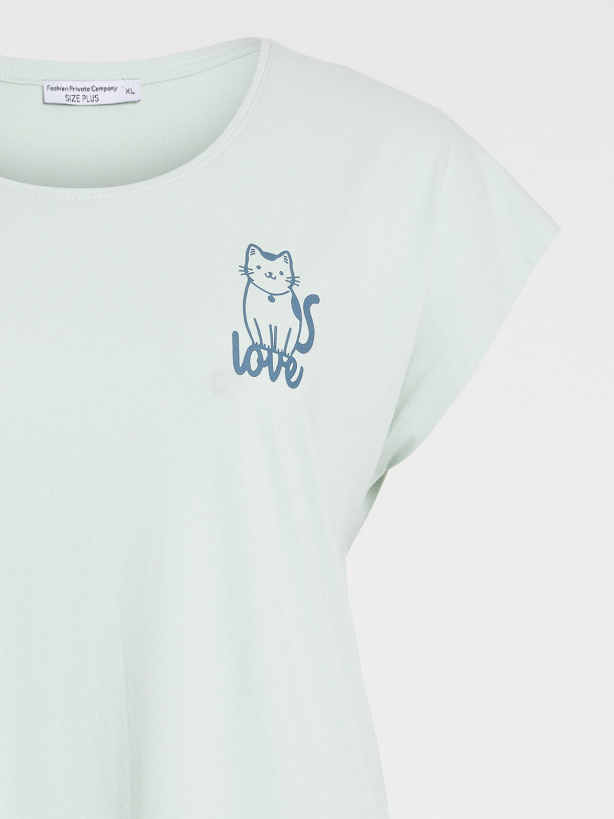 Chemise de nuit cat grande taille femme Chemise de nuit cat grande taille femme