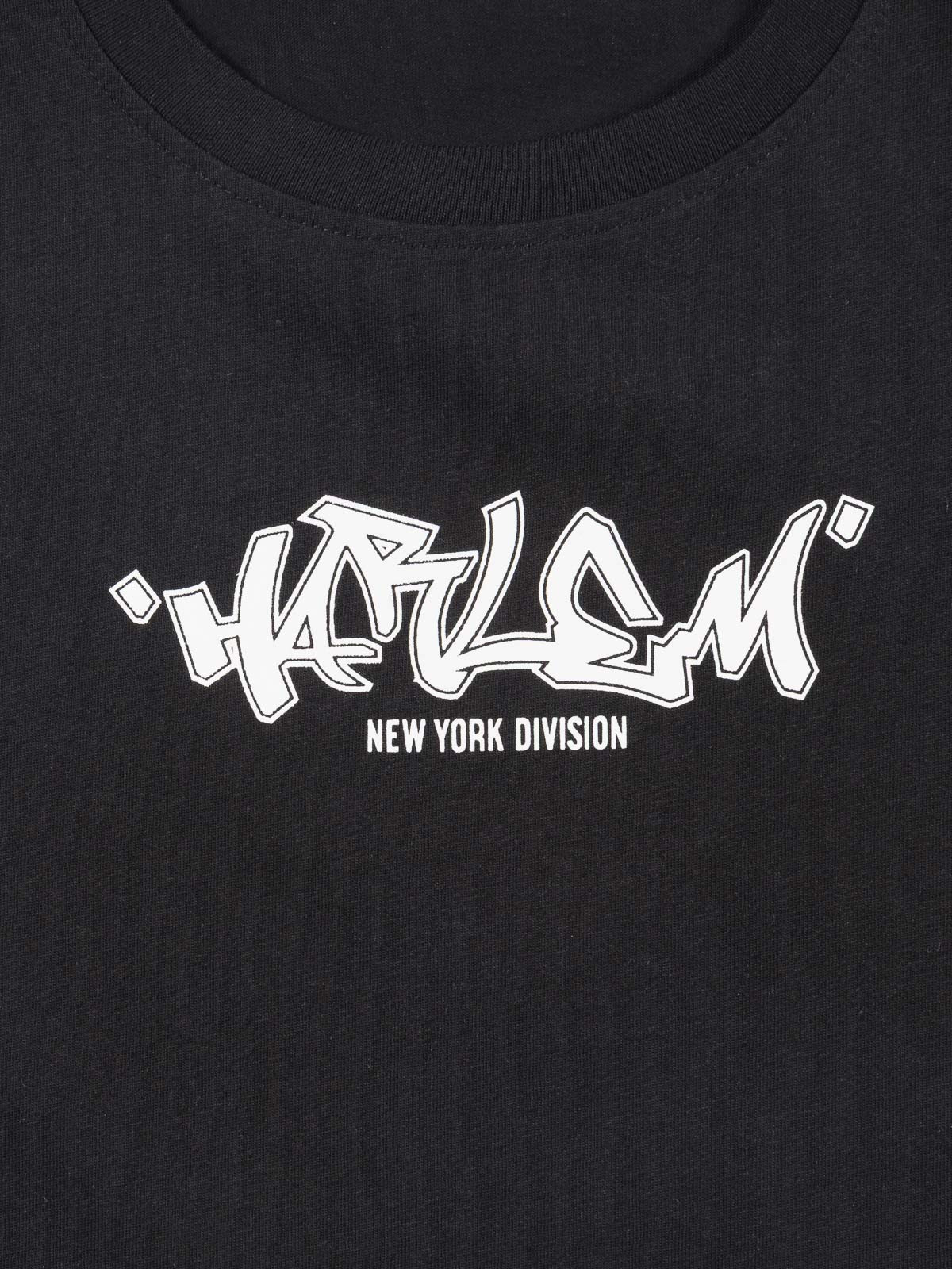 Tee-shirt Harlem noir garçon (XXS-M) Tee-shirt Harlem noir garçon (XXS-M)