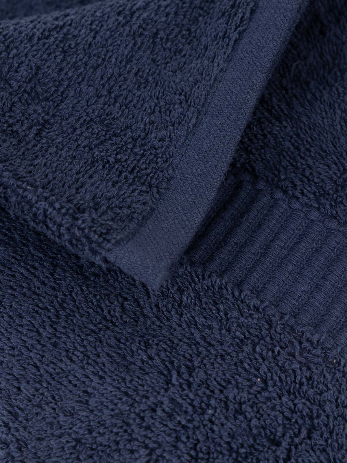 Serviette de toilette bleu nuit 50x90 cm