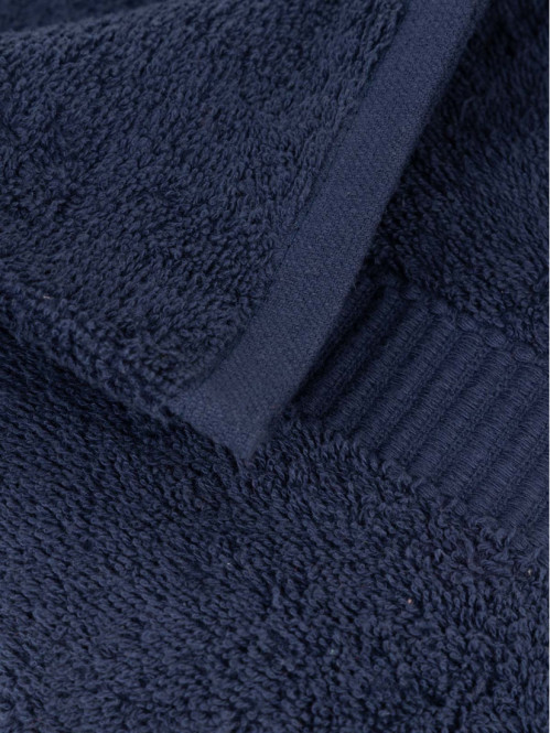 Serviette de toilette bleu nuit 50x90 cm