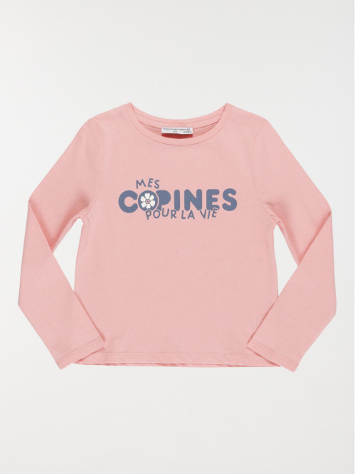 Tee-shirt copines fille (3-12A)