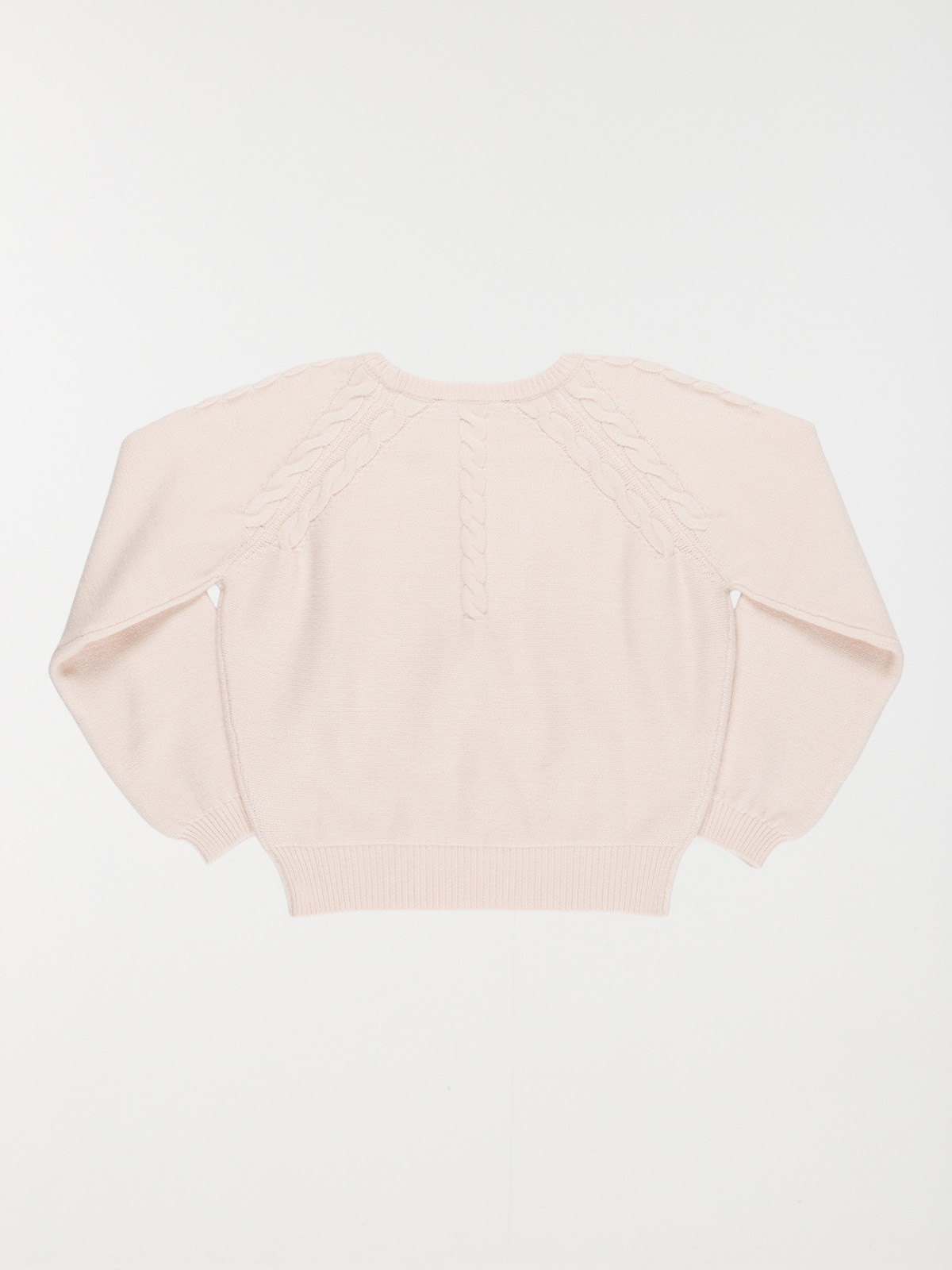 Pull rose pêche fille (3-12A) Pull rose pêche fille (3-12A)