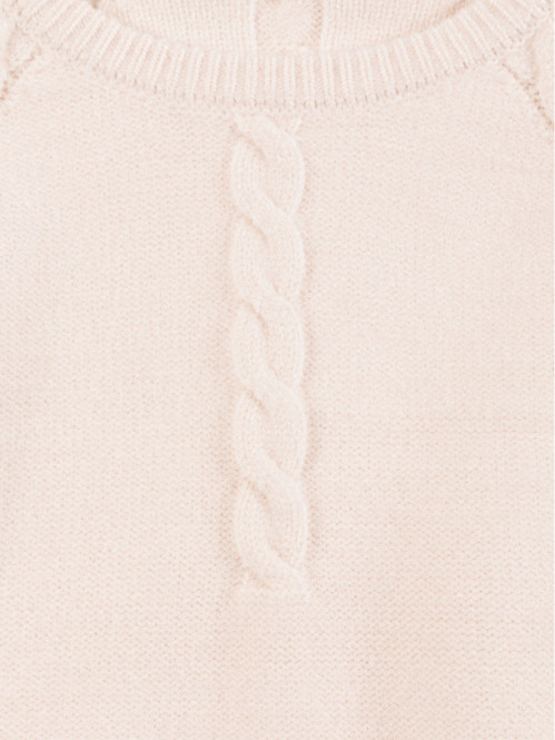 Pull rose pêche fille (3-12A)