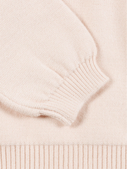 Pull rose pêche fille (3-12A)