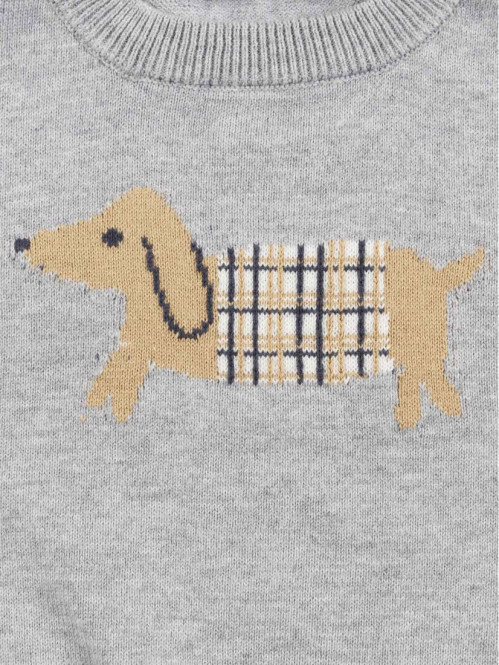 Pull garçon motif chien...