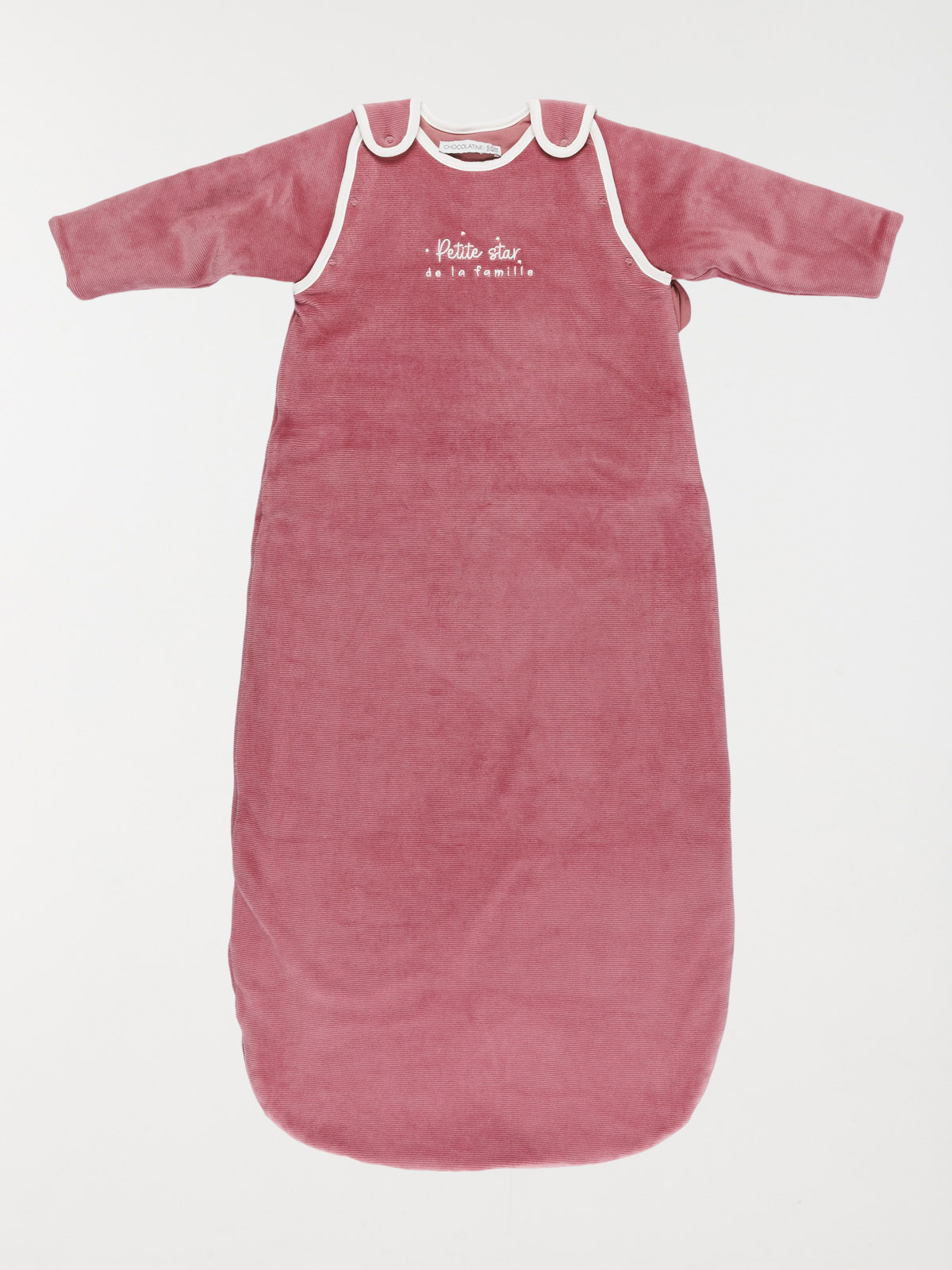 Gigoteuse réglable rose fille (6-24M)