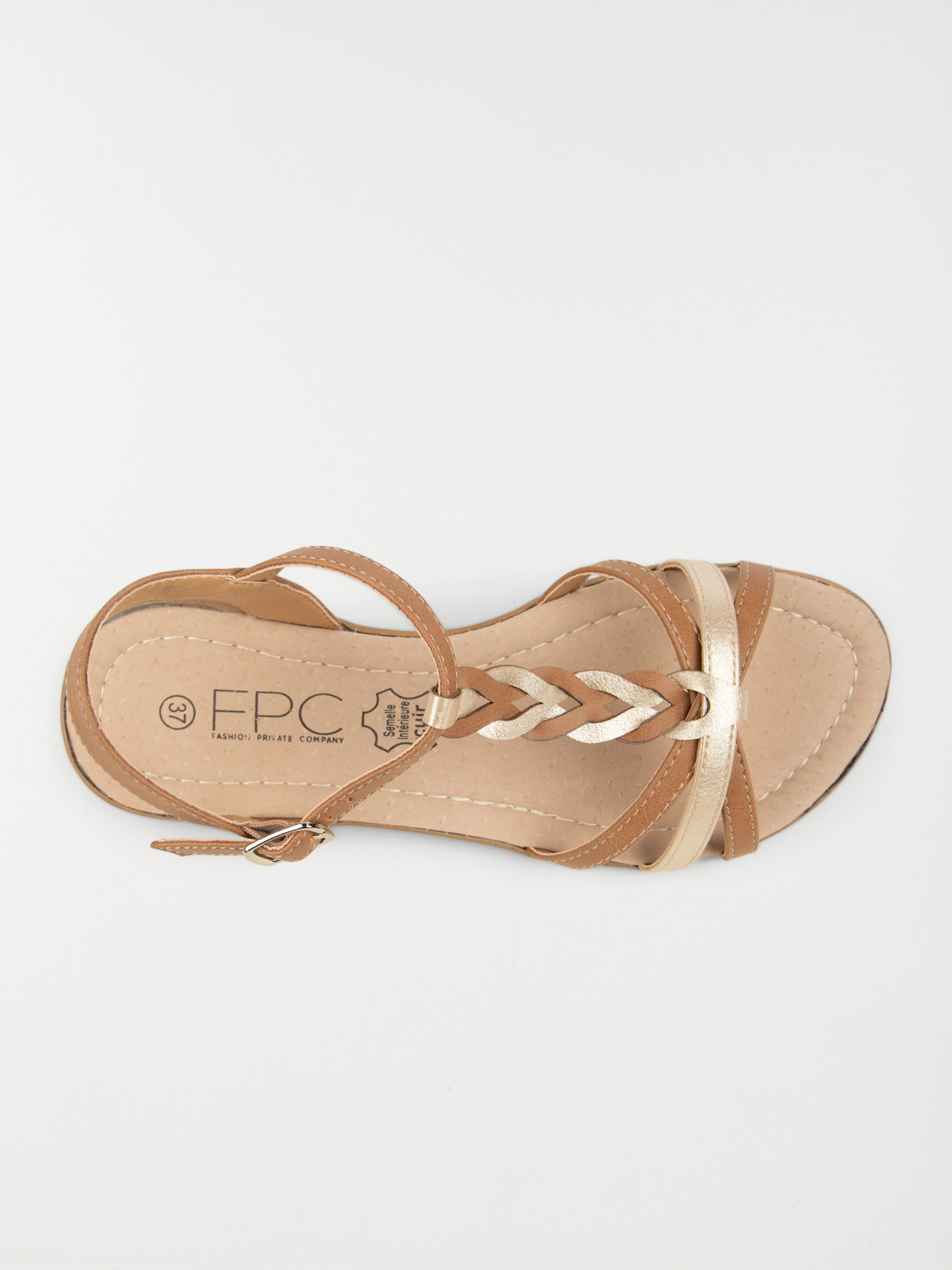 Sandales femme bride tressée (36-41) Sandales femme bride tressée (36-41)