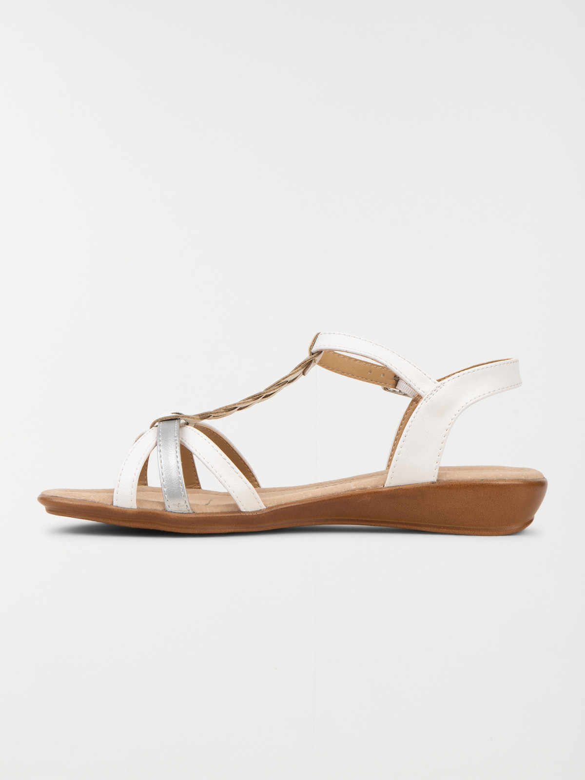 Sandale blanche femme (36-41)