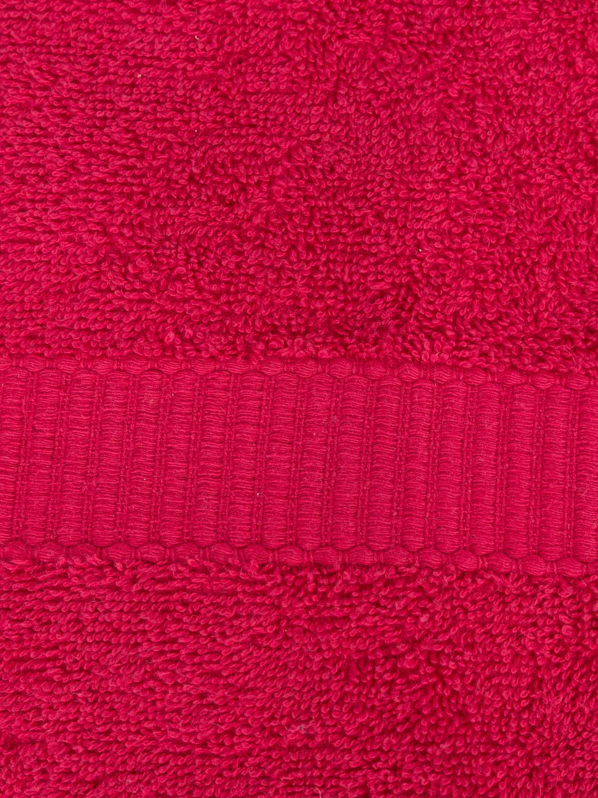 Serviette de toilette framboise 50x90 cm