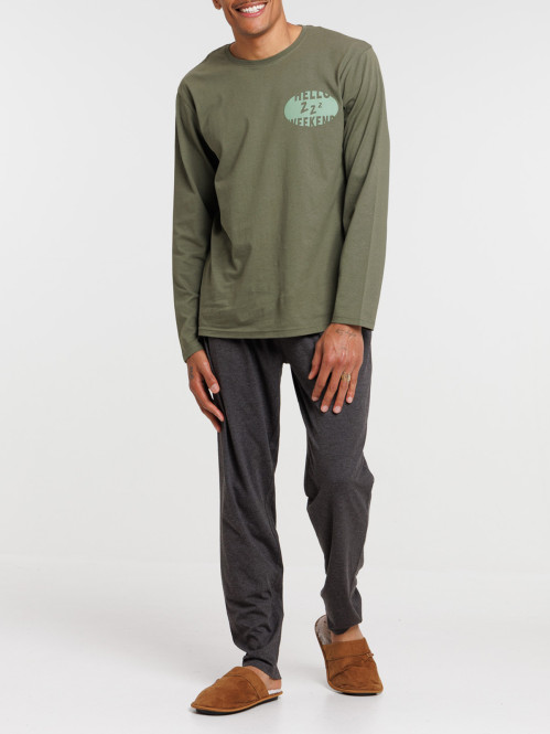 Pyjama hello week-end homme