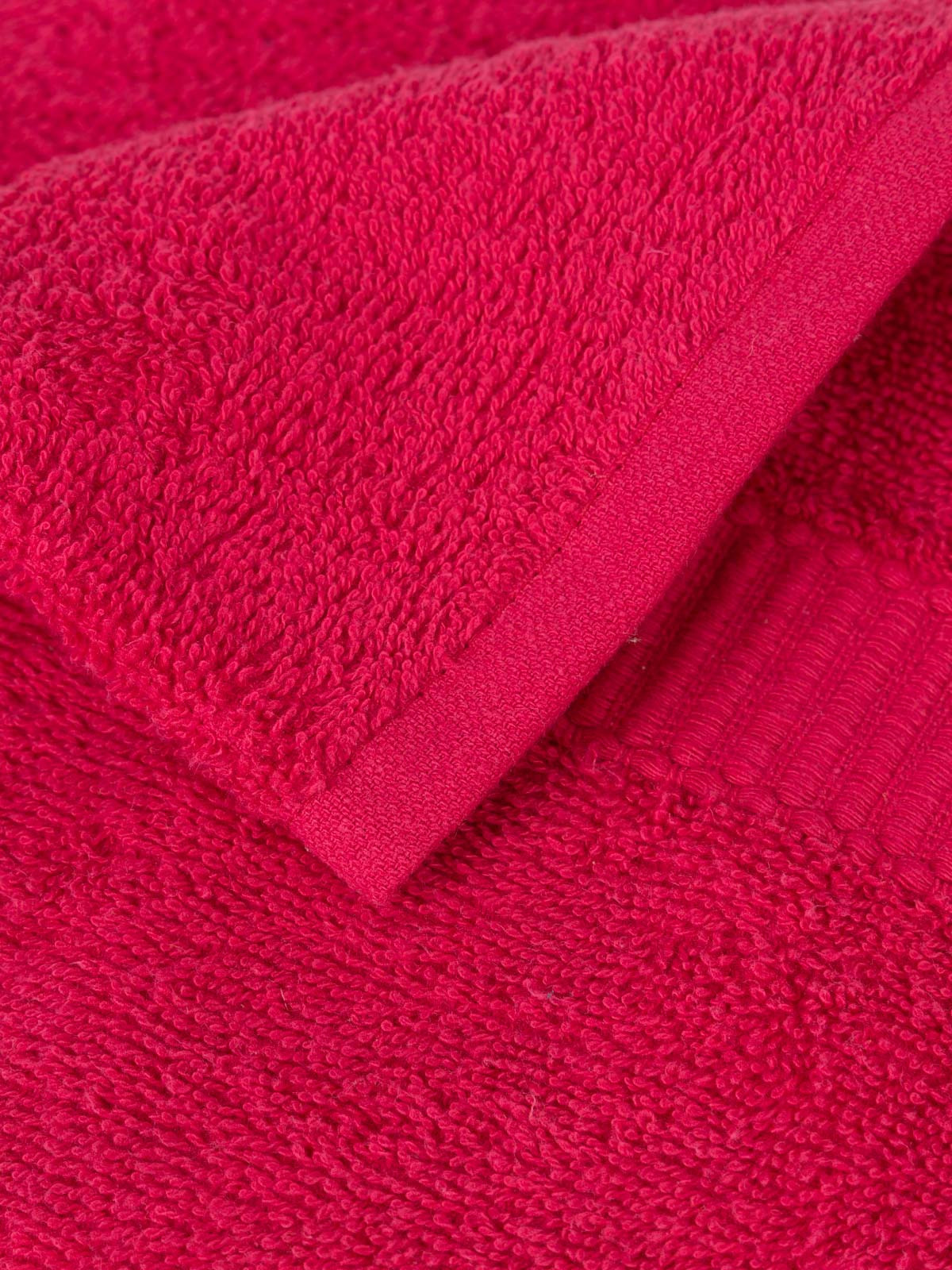 Serviette de toilette framboise 50x90 cm