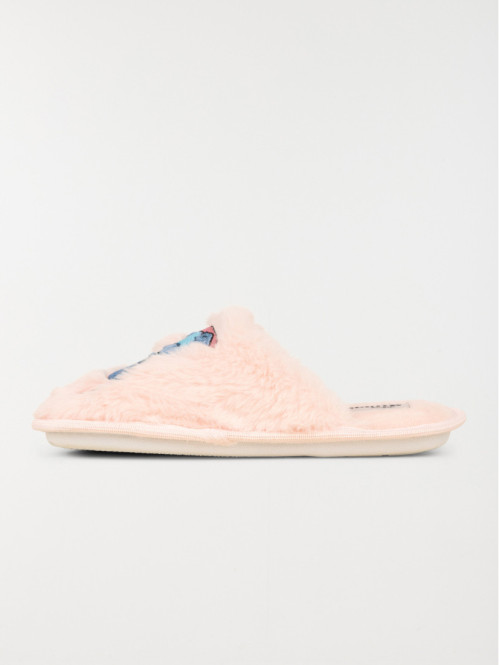 Chaussons roses Stitch...