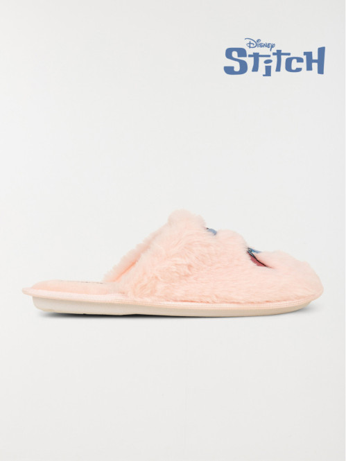 Chaussons roses Stitch...