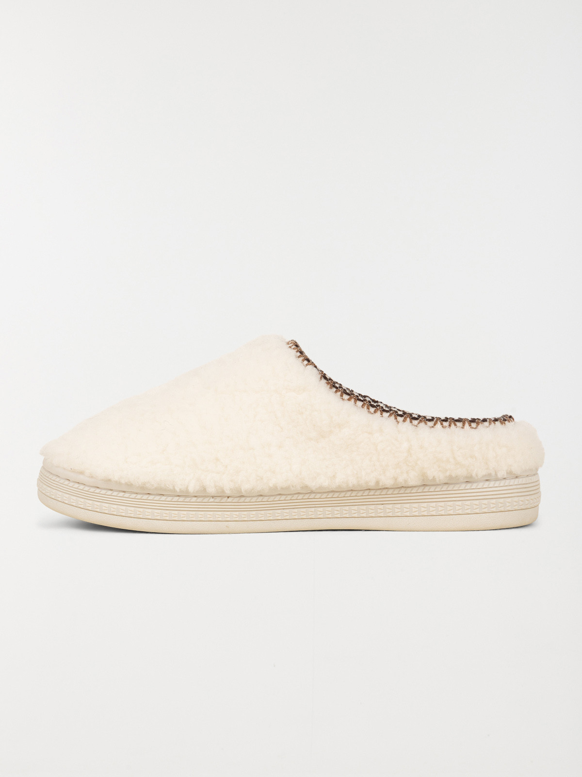 Chausson doux écru femme (36-41) Chausson doux écru femme (36-41)