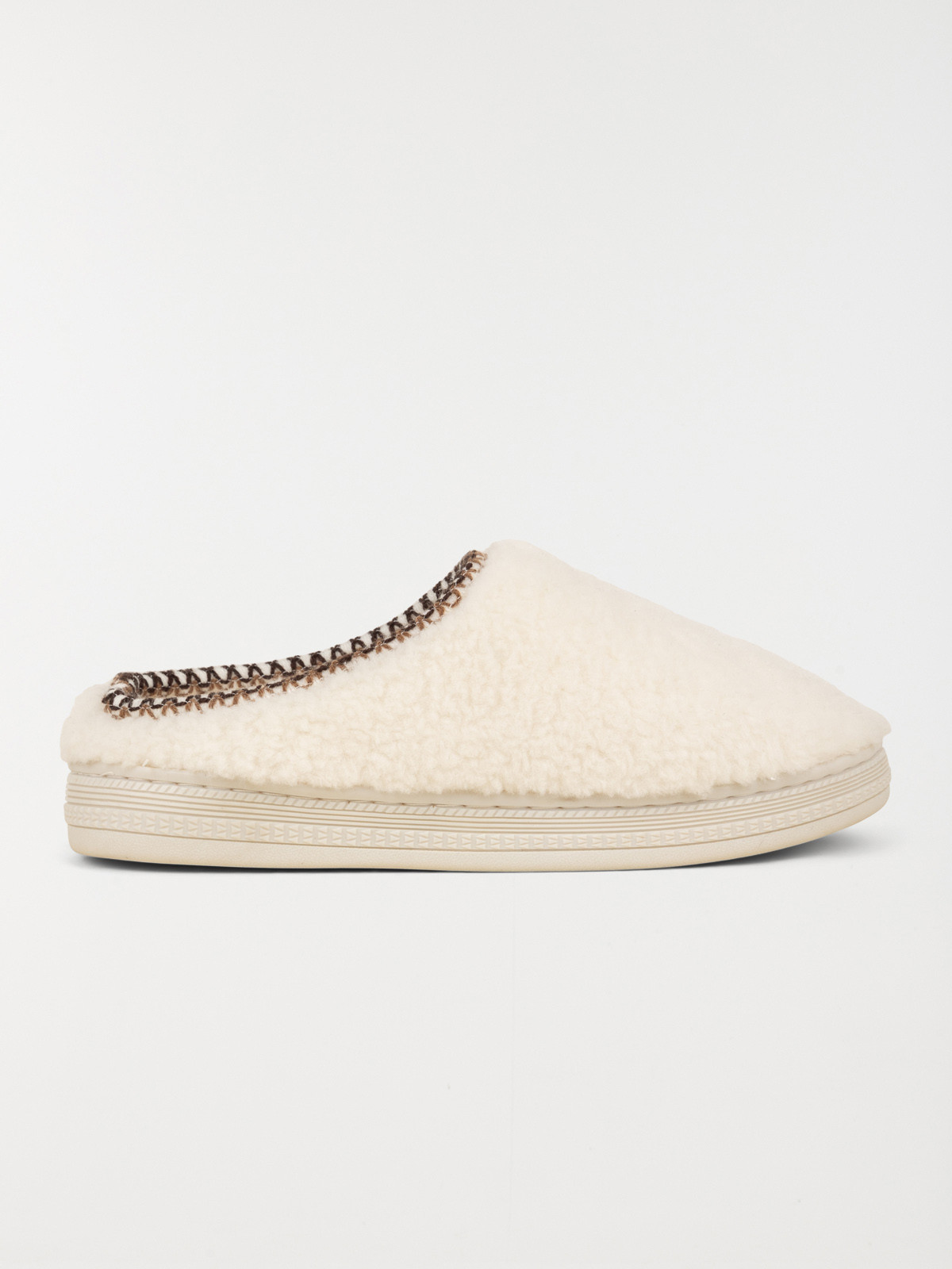 Chausson doux écru femme (36-41) Chausson doux écru femme (36-41)