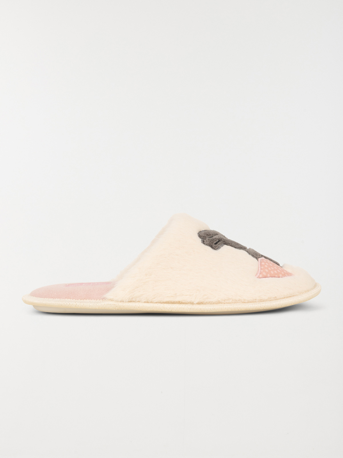 Chausson motif koala femme beige (36-41)