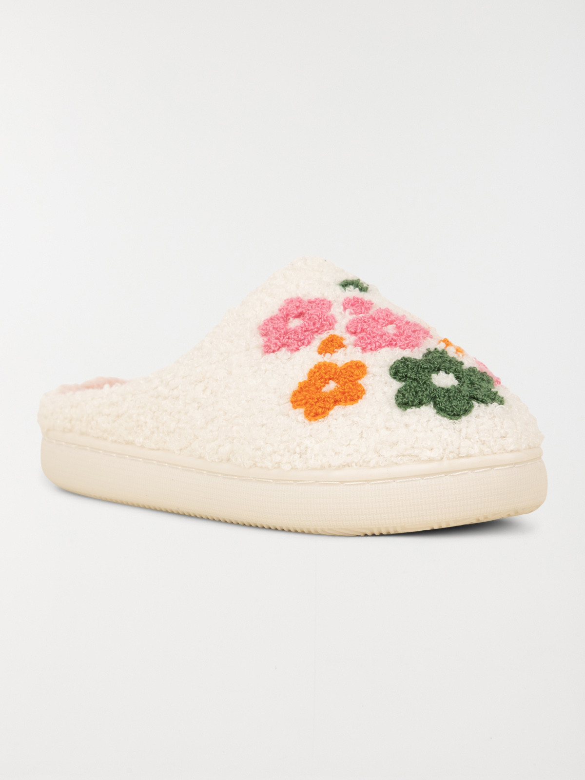 Mules fleurs brodées femme (36-41)