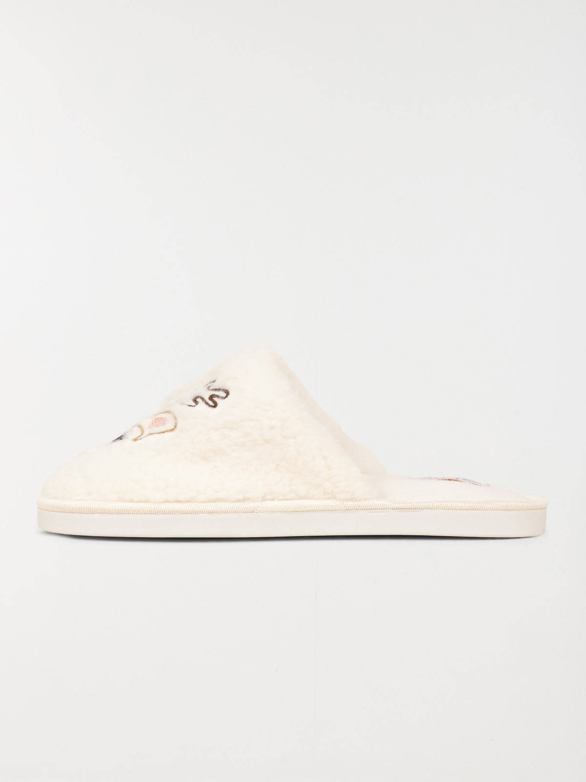 Chausson mule cerf femme (36-41)