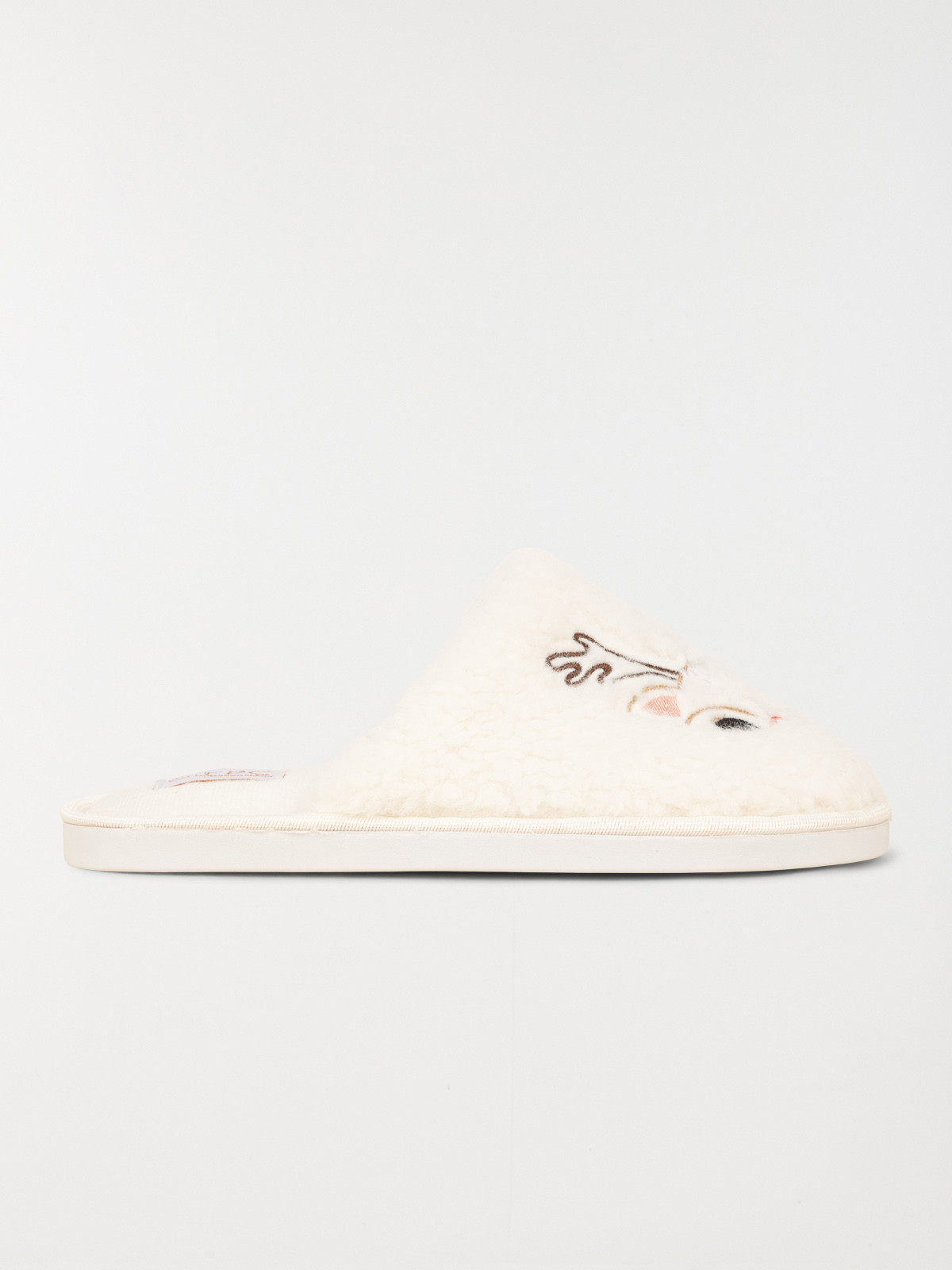 Chausson mule cerf femme (36-41)