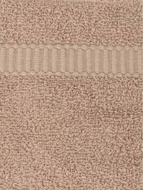 Lot gants de toilette taupe...