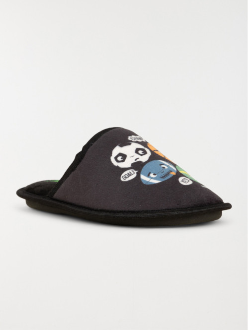 Chaussons mules ballons...