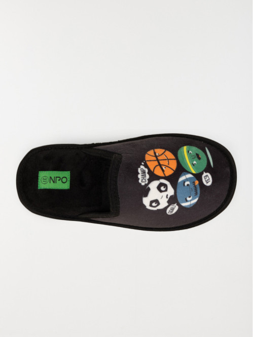 Chaussons mules ballons...