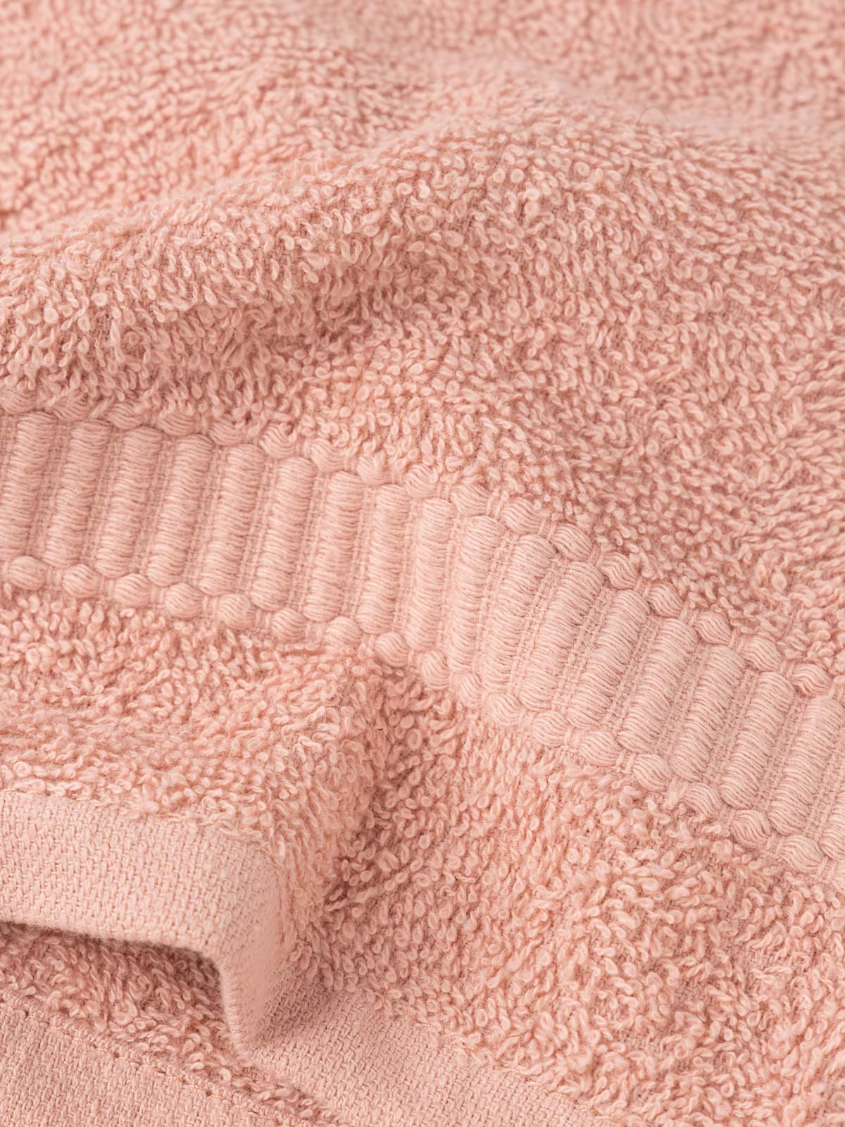 Lot gants de toilette blush 15 x 21 cm