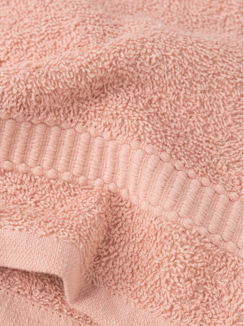 Lot gants de toilette blush...