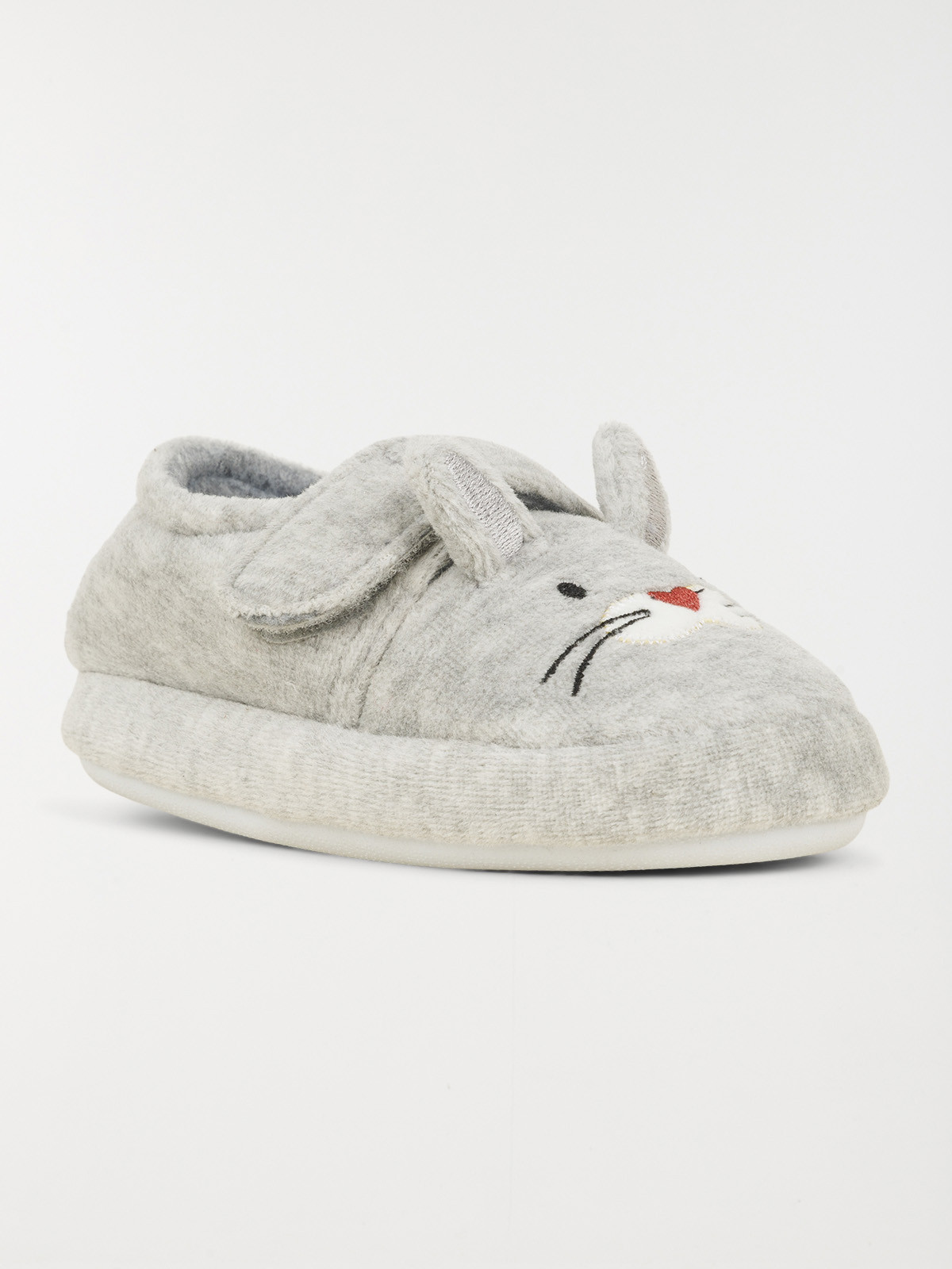 Chausson lapin gris fille (24-30) Chausson lapin gris fille (24-30)