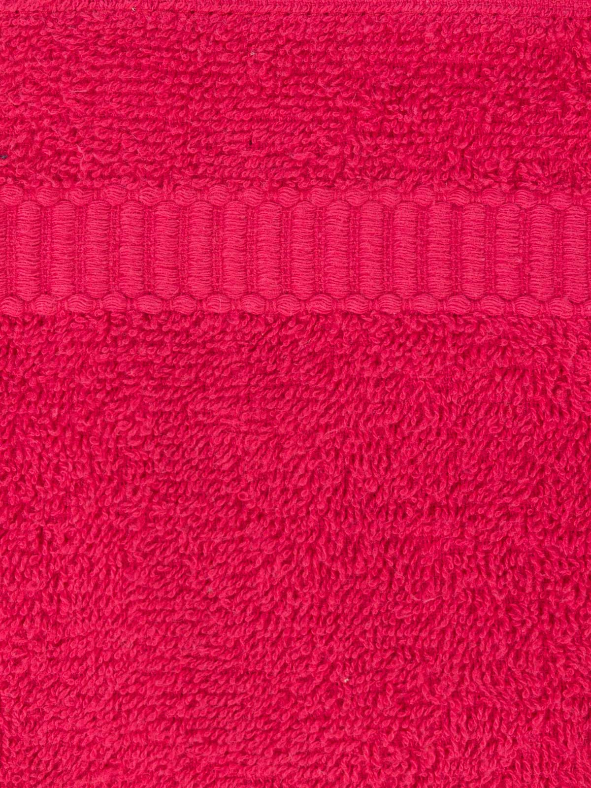 Lot gants de toilette framboise 15x21cm Lot gants de toilette framboise 15x21cm
