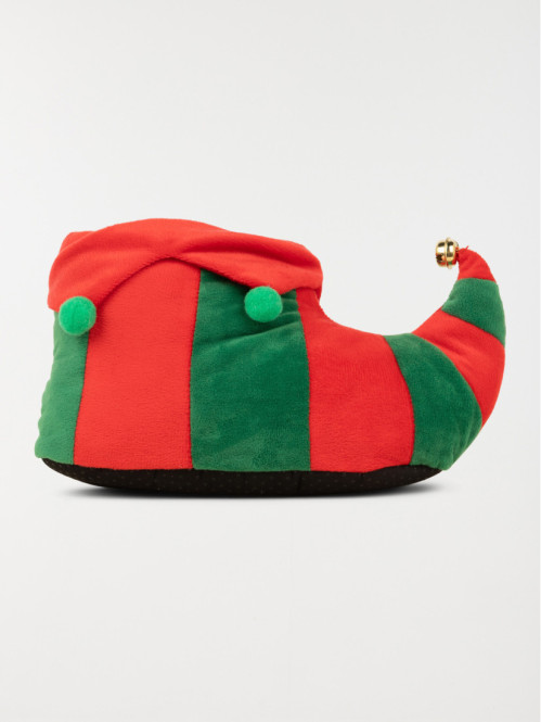 Chausson 3D lutin vert...