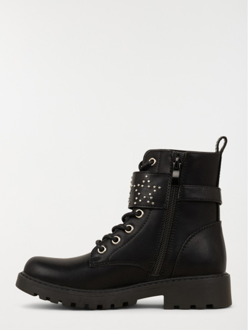 Bottines rock star noire...
