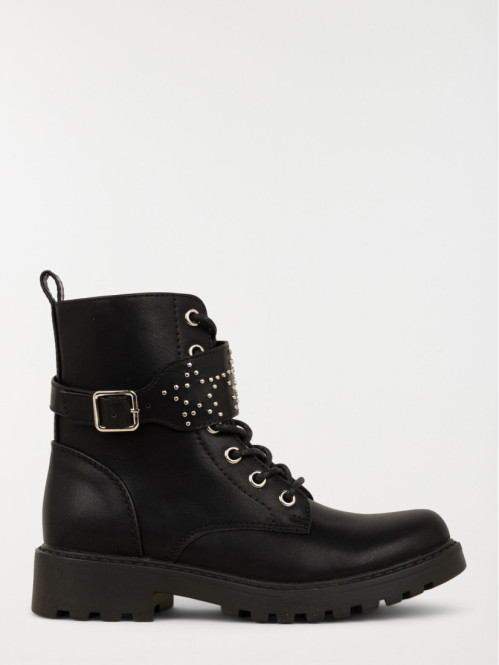 Botte rock star noire fille...
