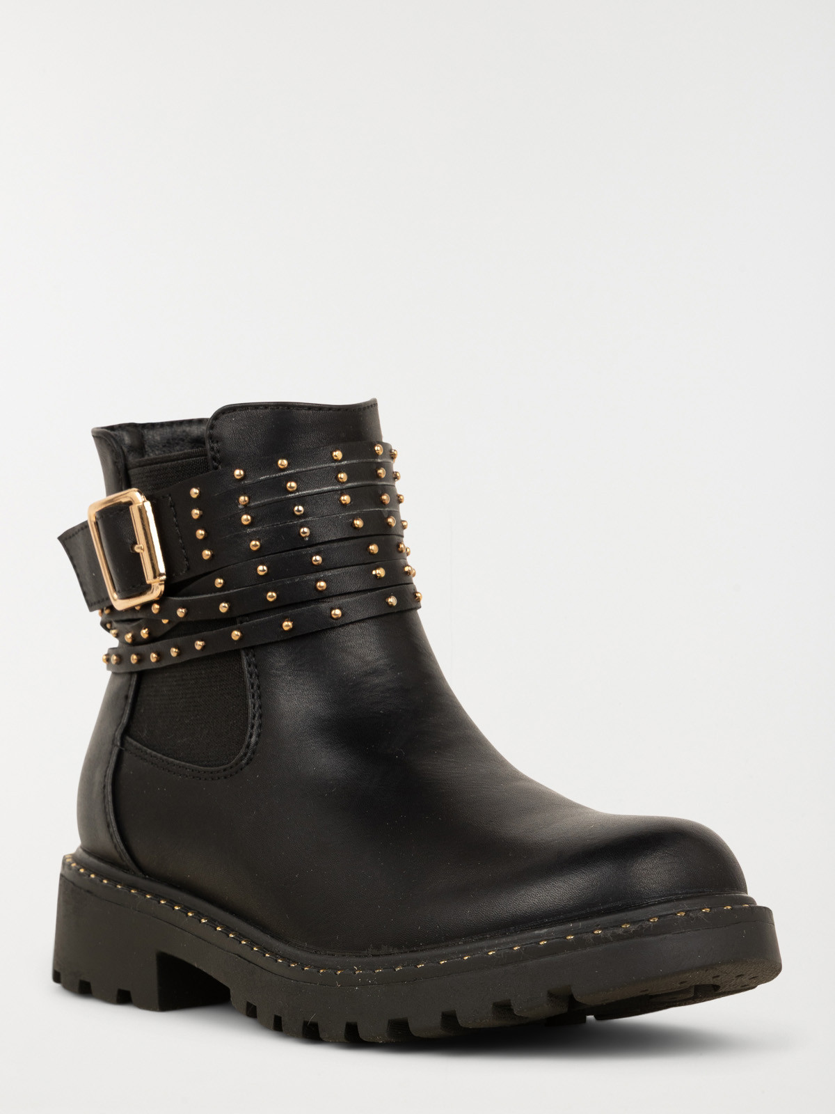 Bottines brides dorées fille (31-36)