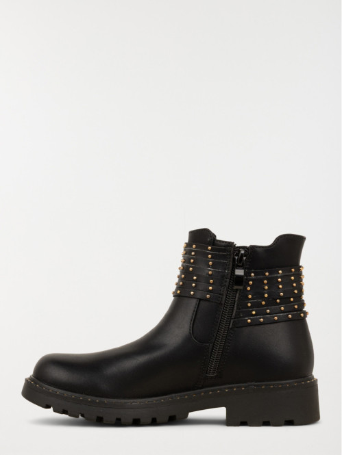 Bottines brides dorées...