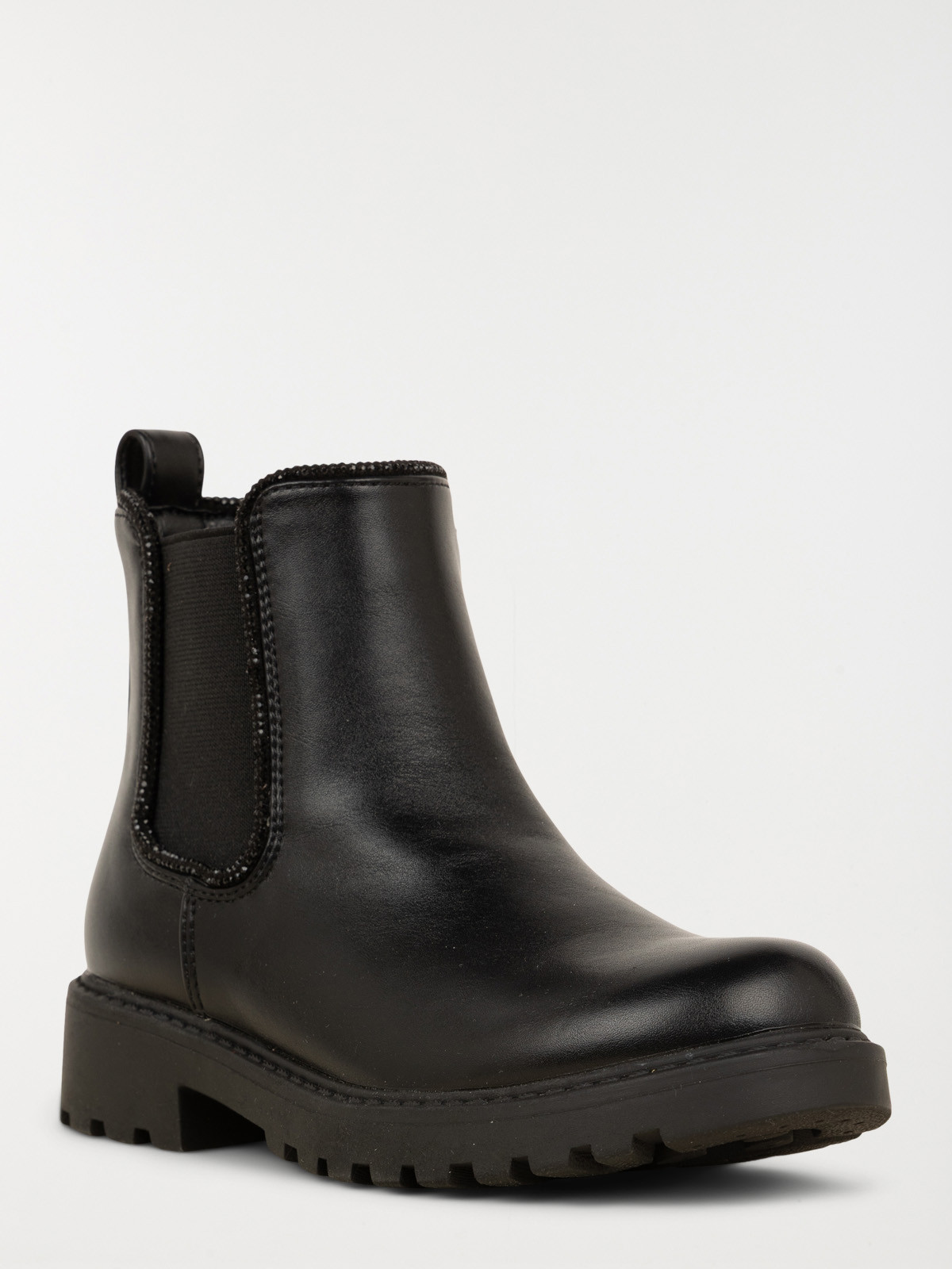 Bottines zippée noires fille (31-36)