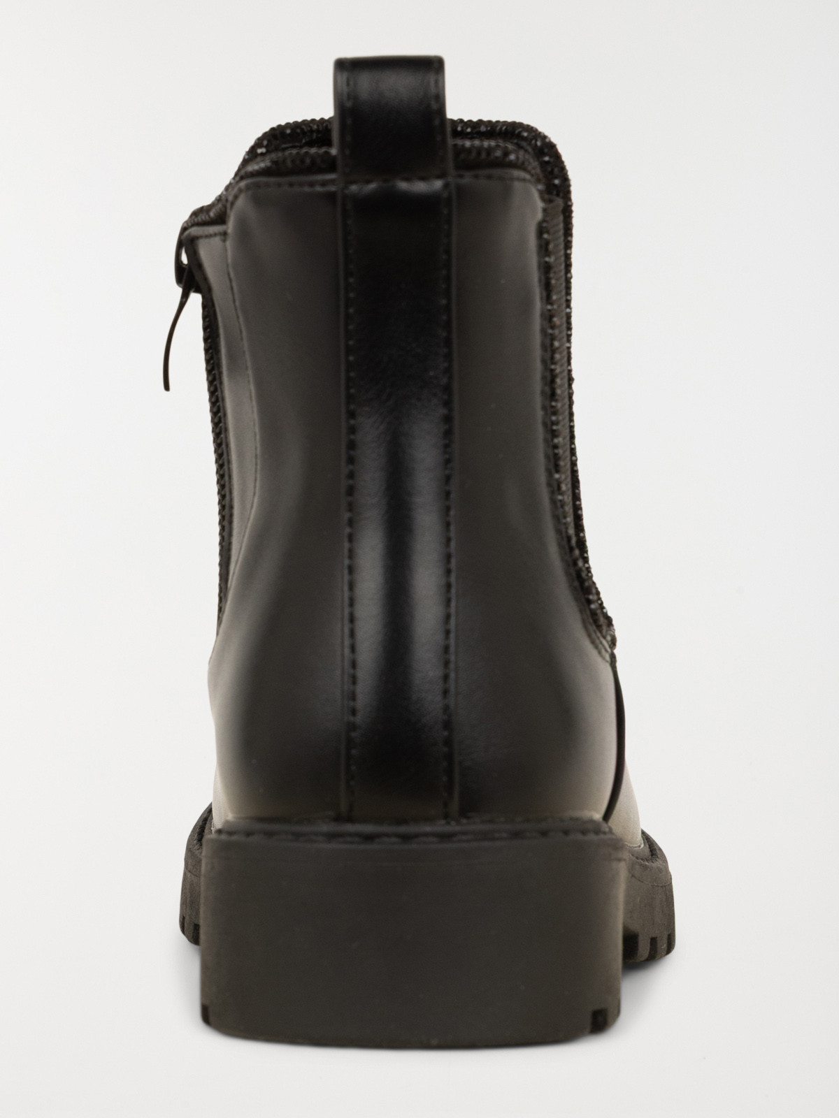 Bottines zippée noires fille (31-36)