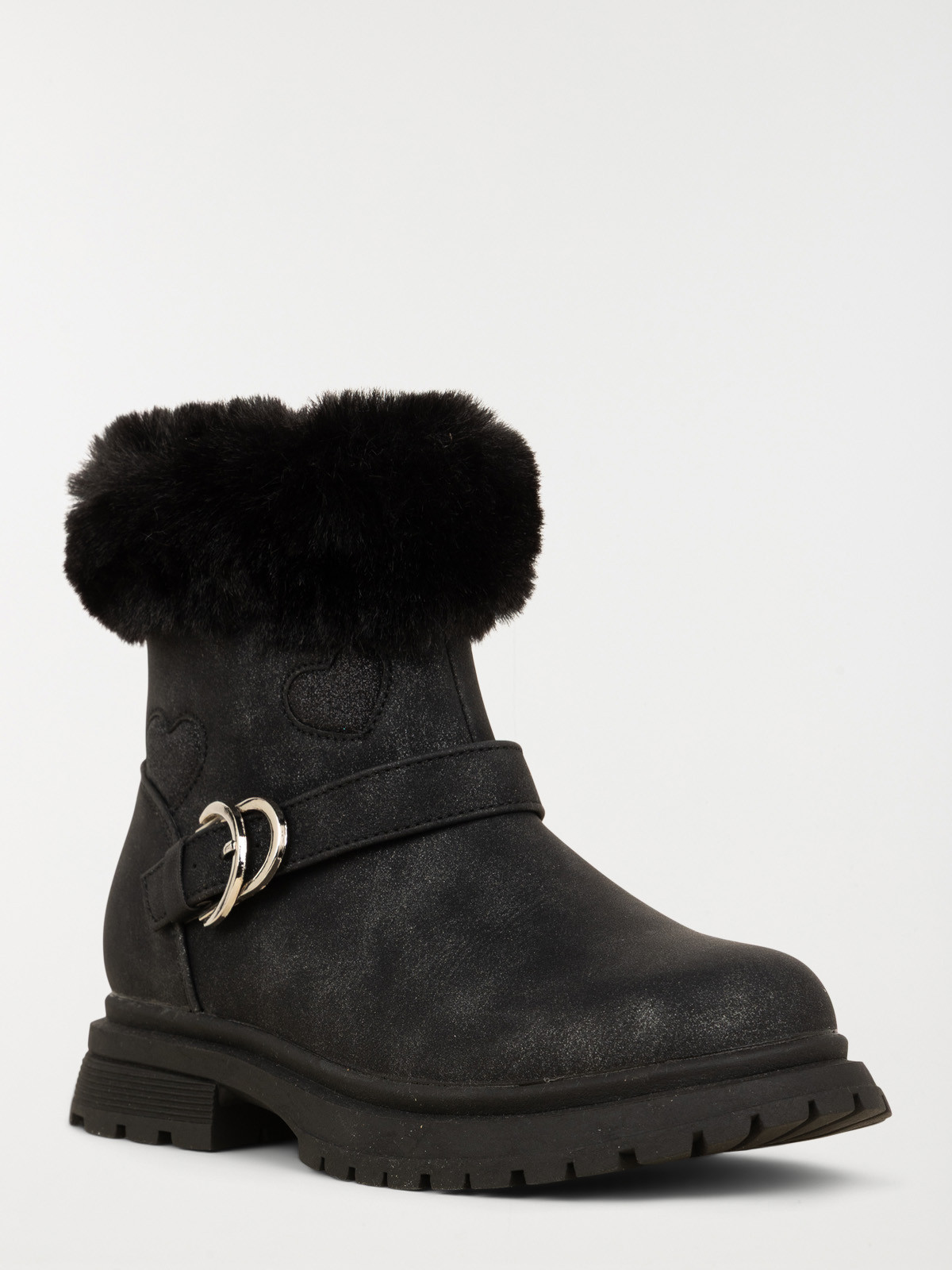 Bottes fourrées noires fille (31-36) Bottes fourrées noires fille (31-36)