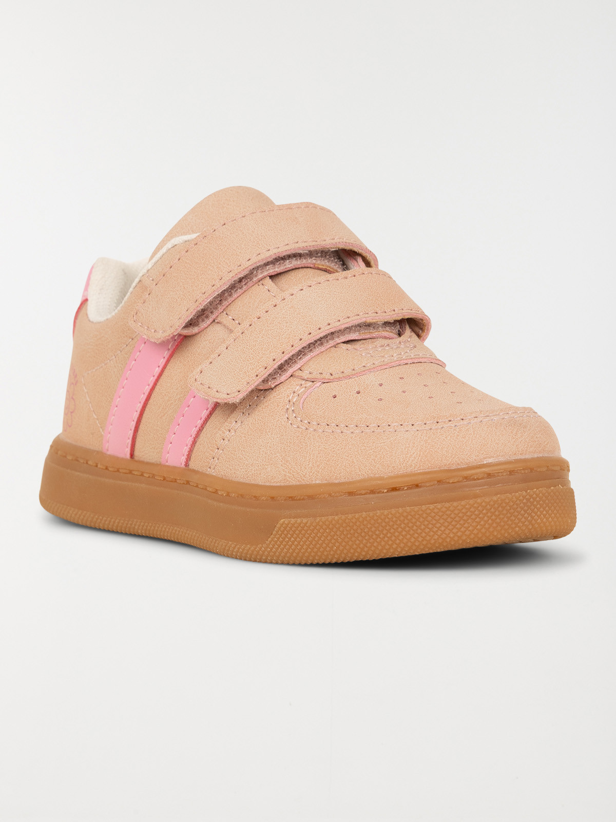 Baskets bandes roses fille (24-30) Baskets bandes roses fille (24-30)