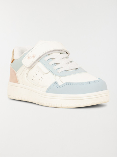 Basket multicolore fleur...