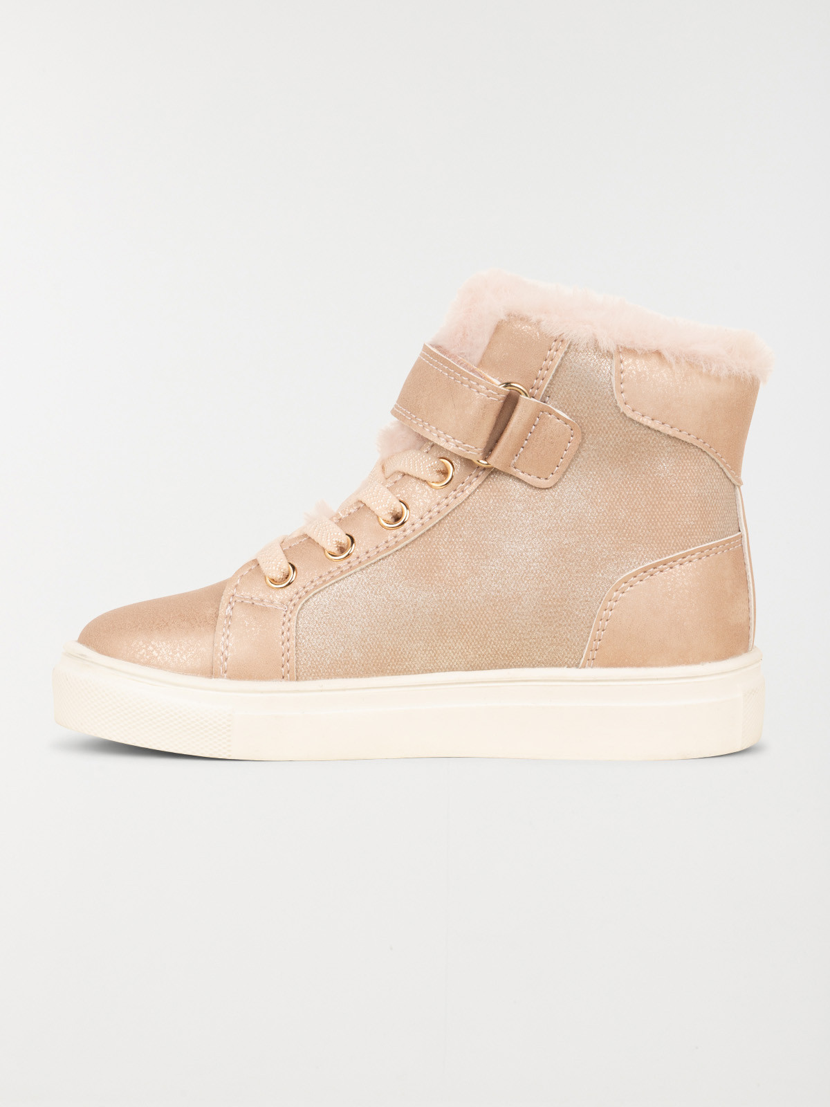 Basket montante fourrées fille (24-30)