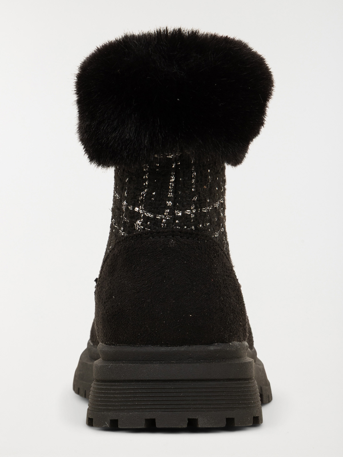 Bottes fourrées noires fille (24-30)