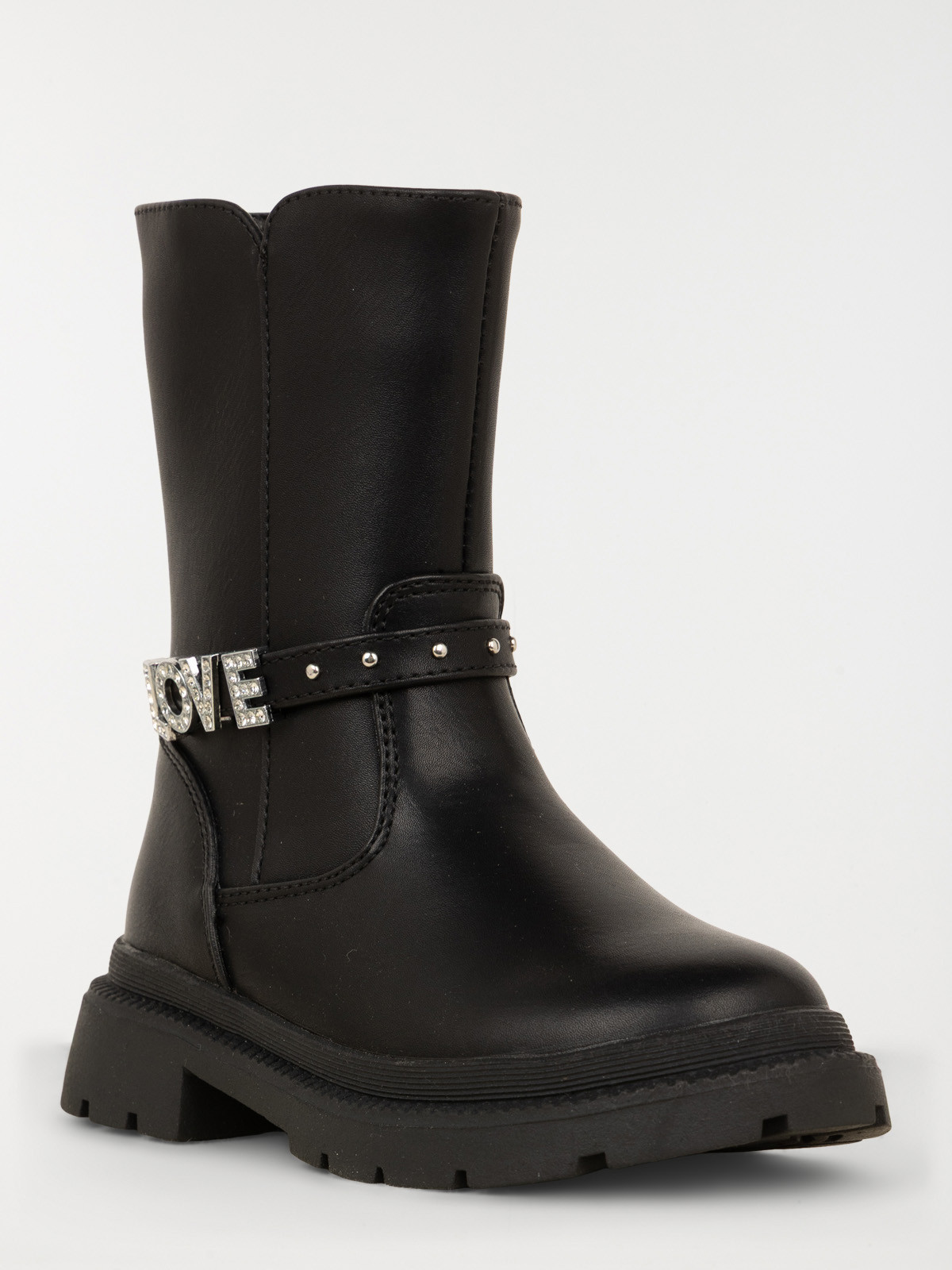 Bottes noires love fille (24-30)