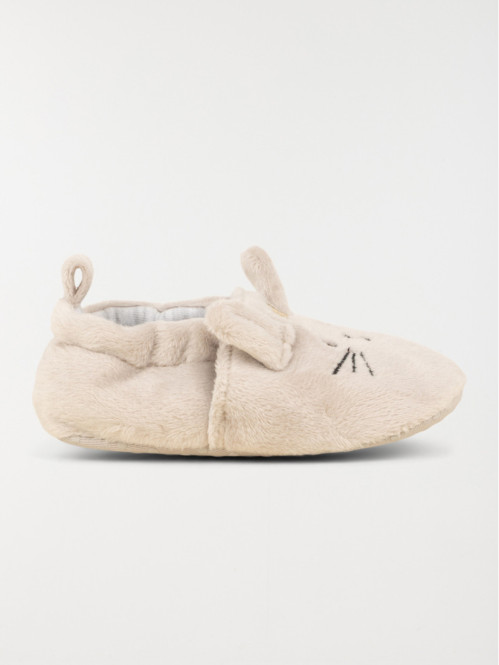 Bottons lapin 3D gris fille...