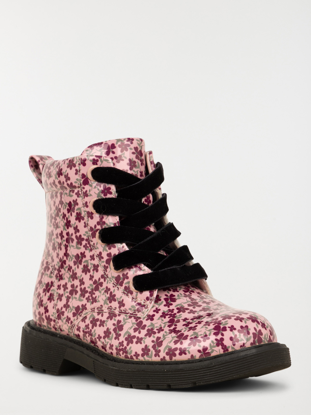 Bottines vernies fleuries fille (24-30)